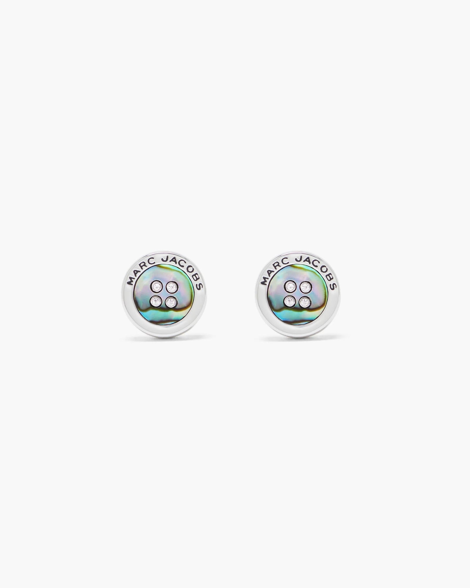 The Button Abalone Stud Earrings