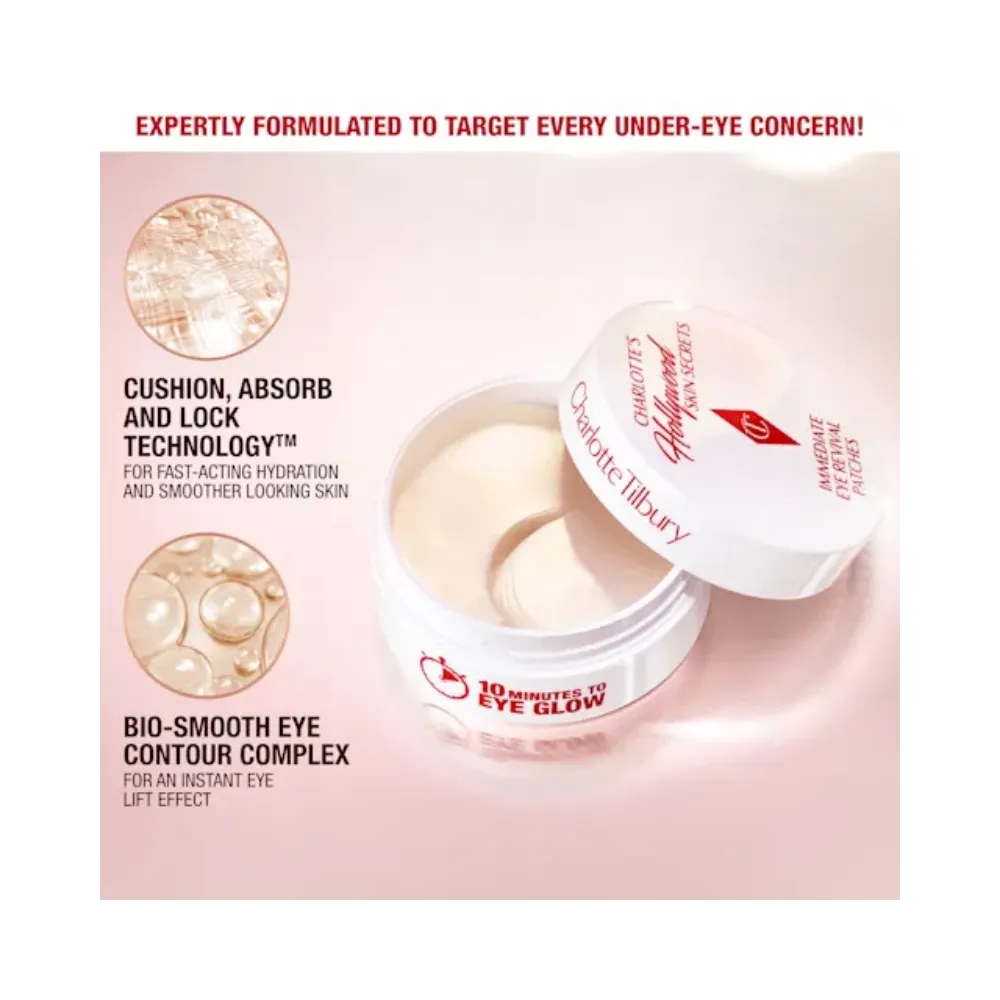 Charlotte Tilbury Hollywood Skin Secrets Immediate Eye Revival Patches