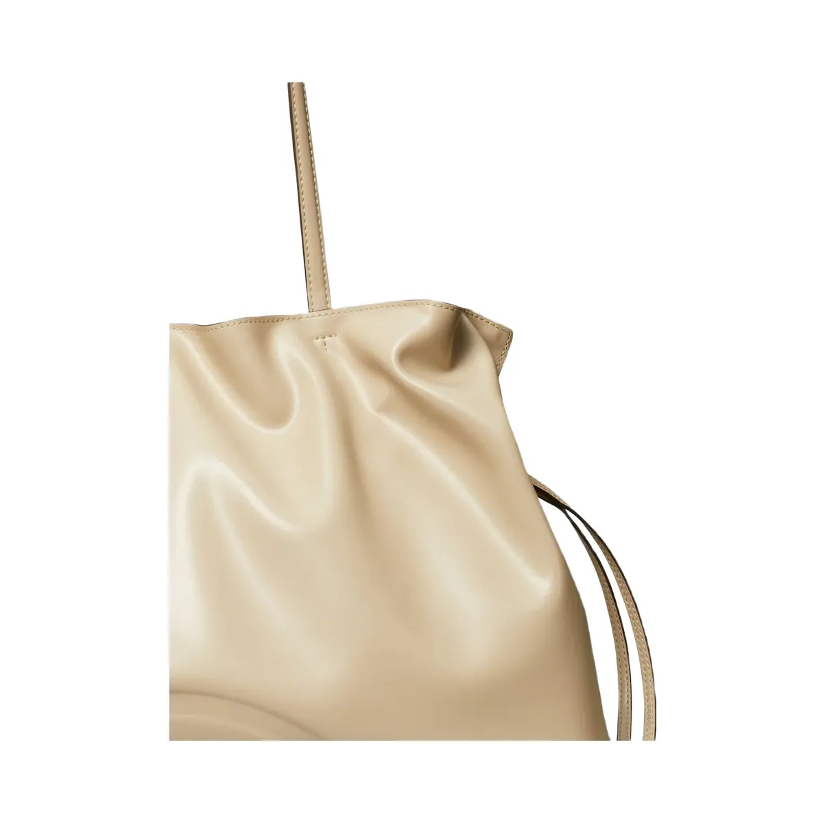 Tory Burch Ella natuura Drawstring Tote Light Stone