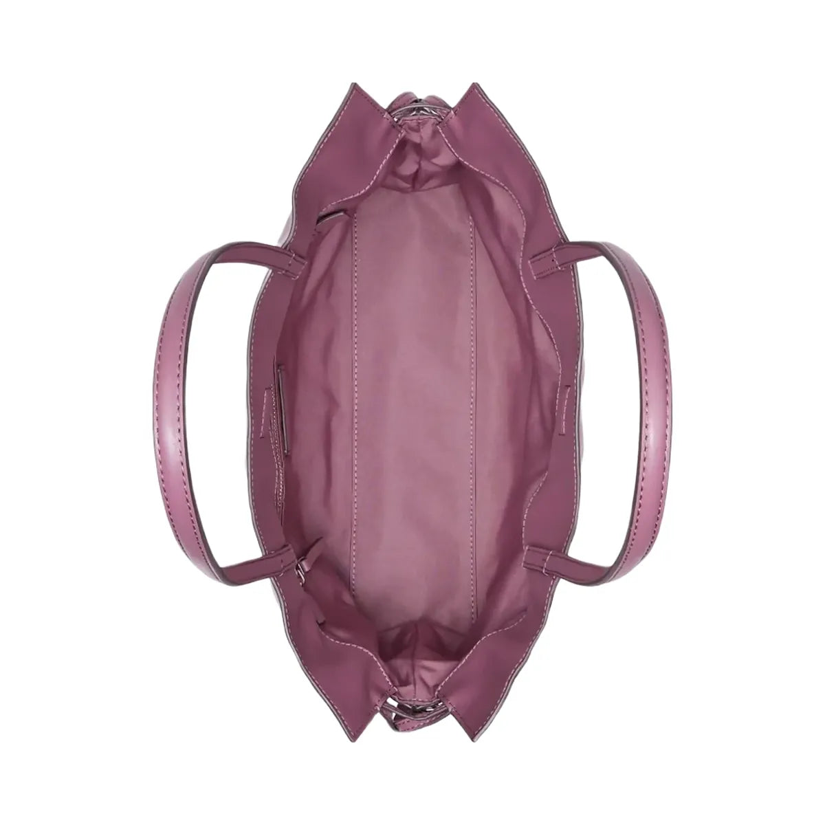 Tory Burch Small Ella natuura Drawstring Tote Plum Haze