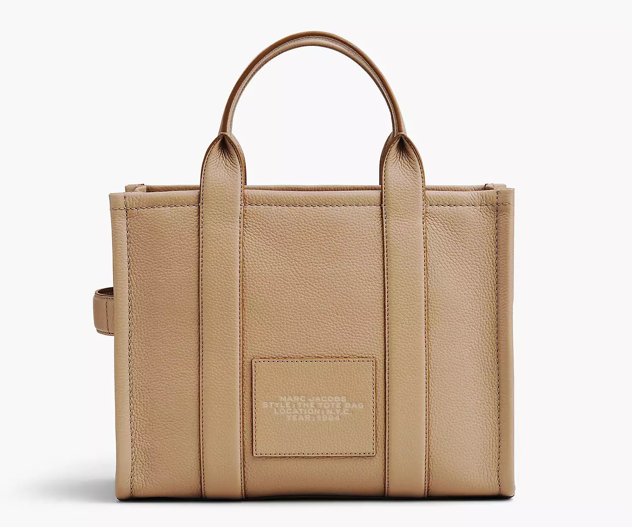 Marc Jacobs The Leather Medium Tote Bag 'Camel'