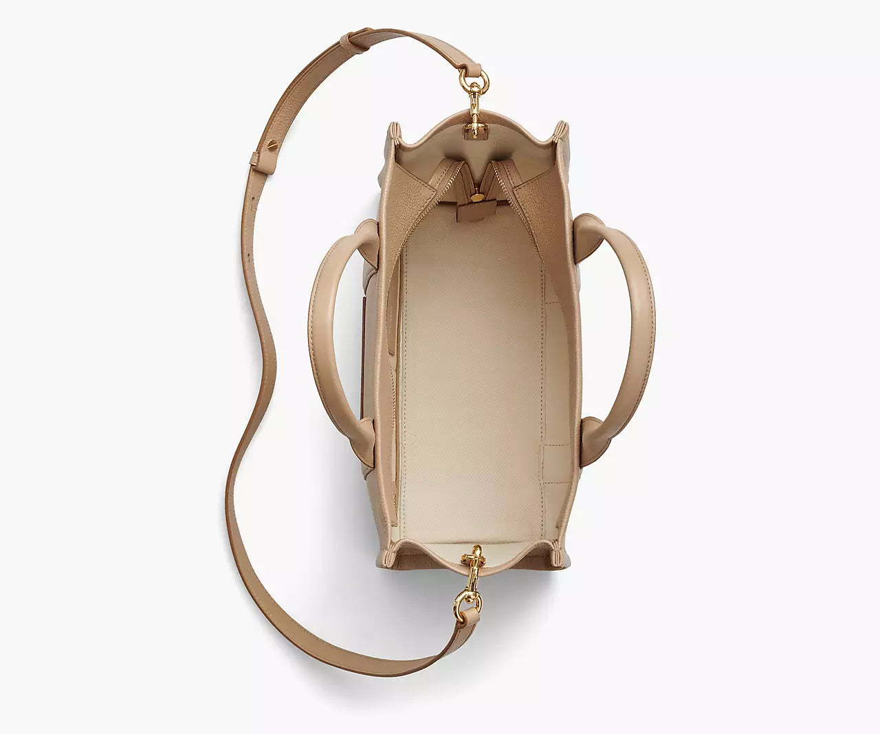 Marc Jacobs The Leather Medium Tote Bag 'Camel'