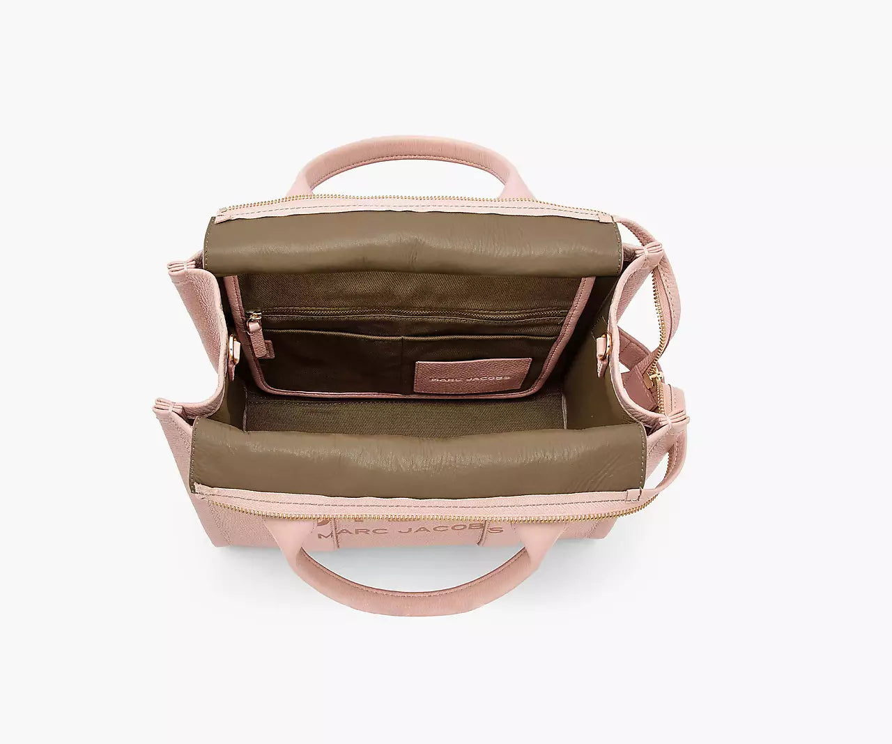 Marc Jacobs The Leather Medium Tote Bag 'Rose'