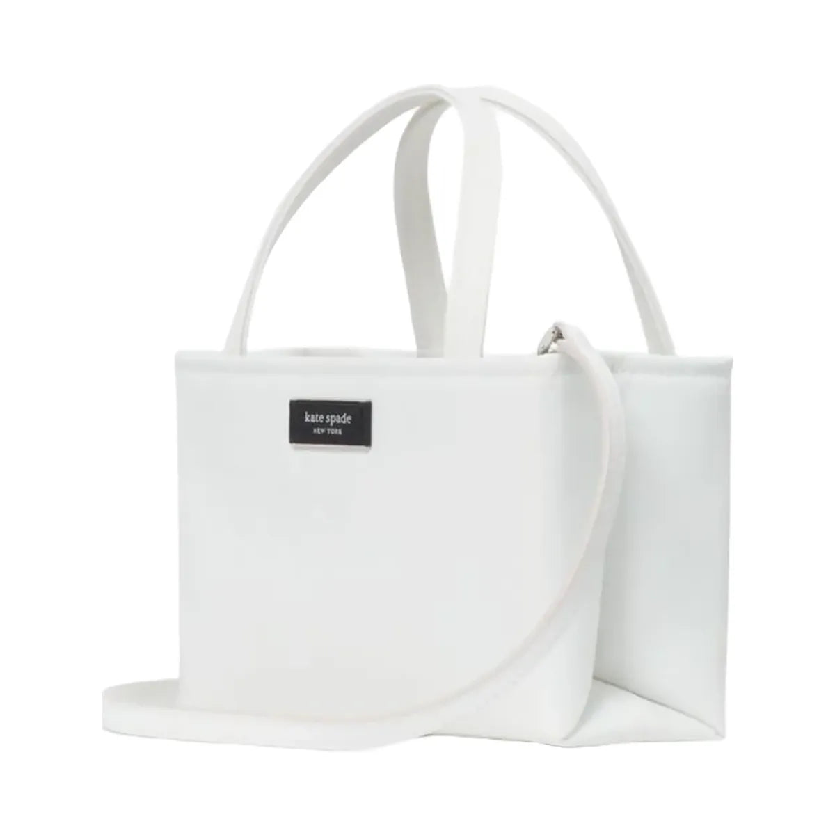 Kate Spade Sam Icon Ksnyl Mini Tote Bag White Dove