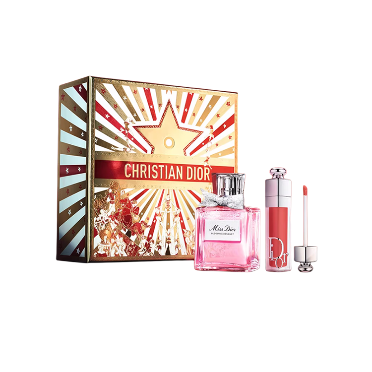 Dior Floral Sweetheart Enchanting Lip Balm Perfume Set 26 New Year Limited Eau De Toilette Fragrant Lemon Peony