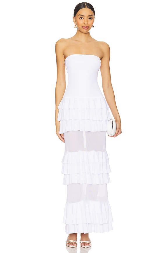 superdown Lorenza Maxi Dress in White