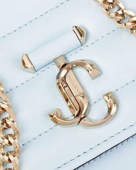 Jimmy Choo Avenue Nappa Leather Clutch