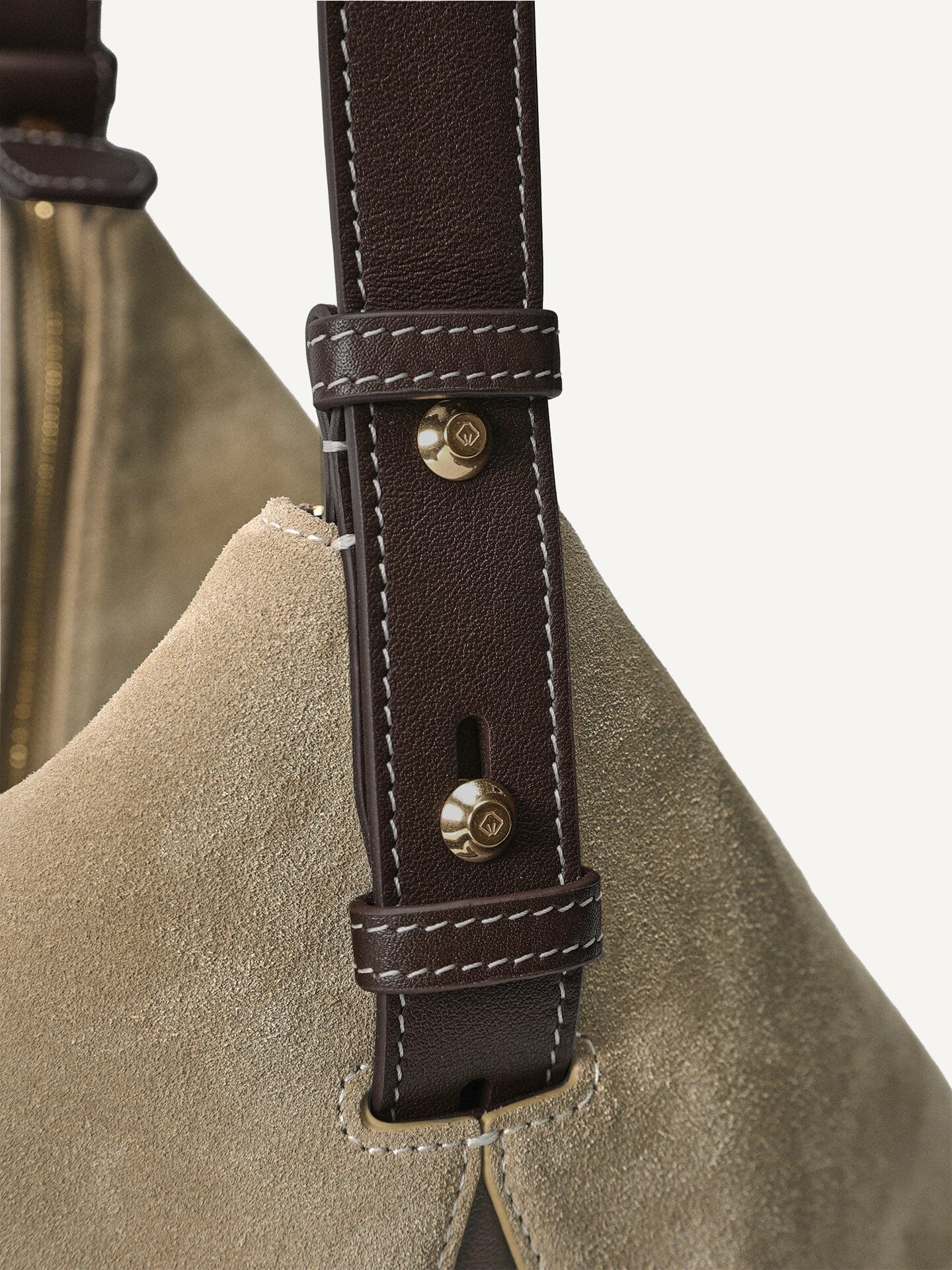 Songmont Extra Large Yore Hobo Bag Dune Suede