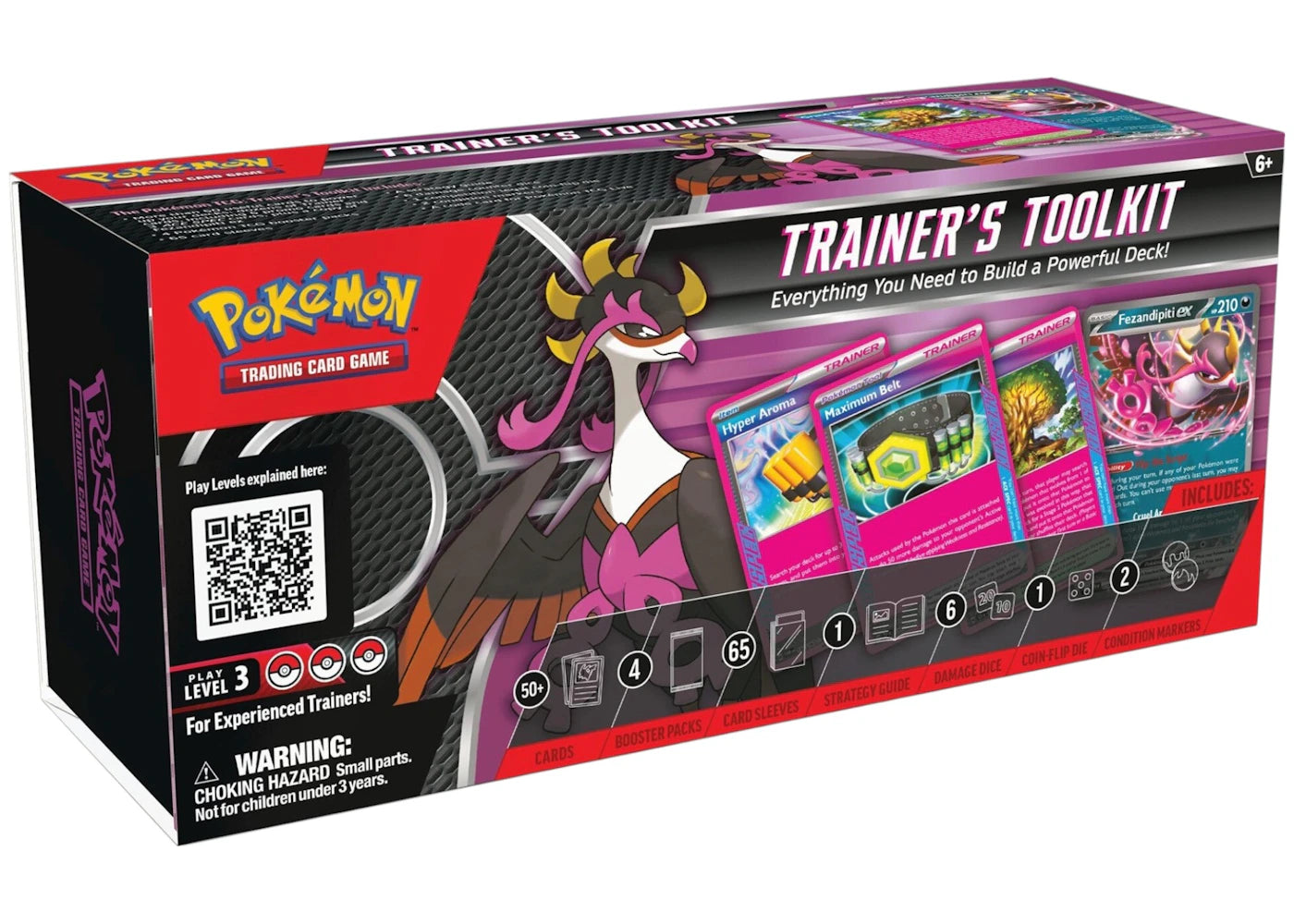 2025 Pokemon Scarlet & Violet Trainers Tool Kit Box