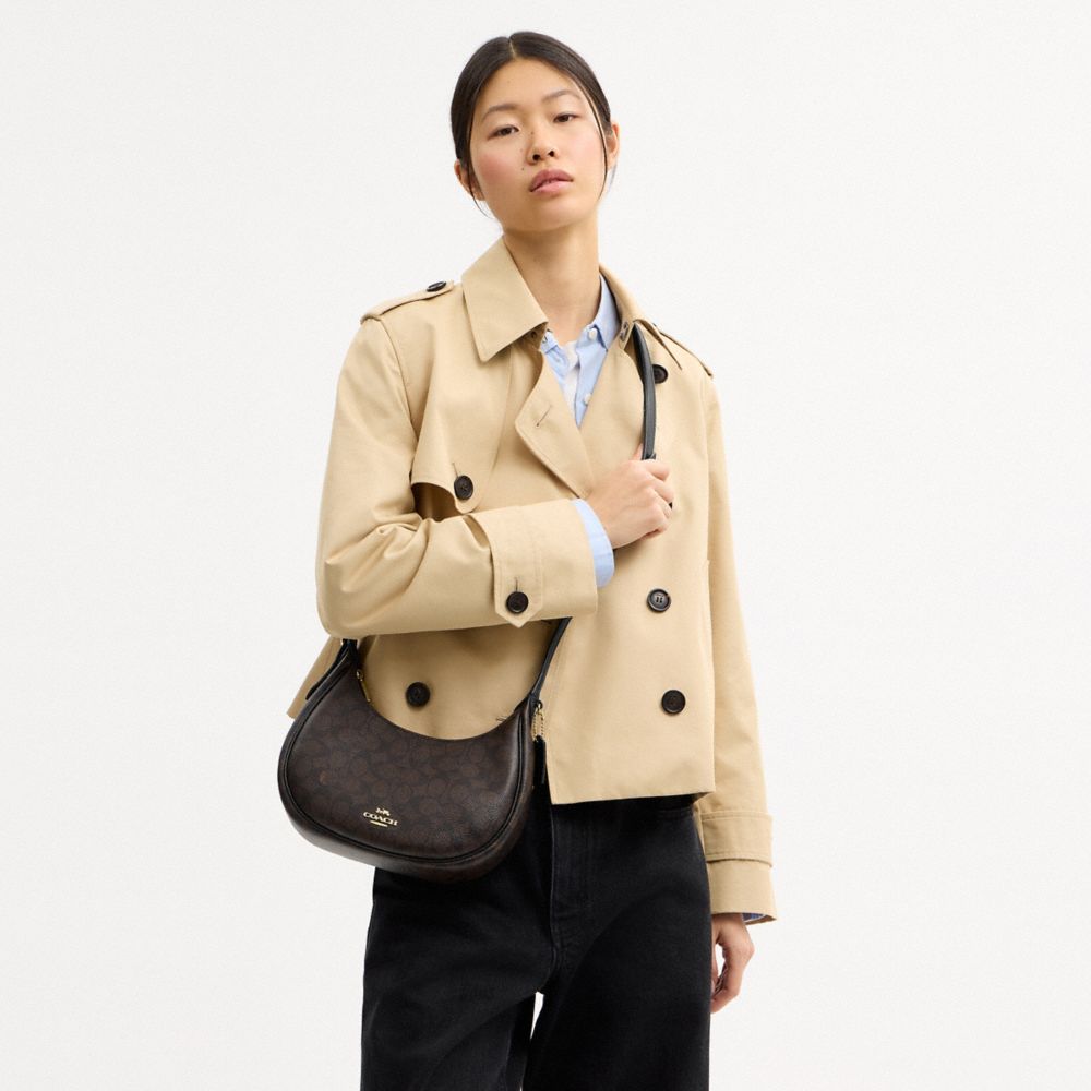 Emily Shoulder Bag In Signature Canvas