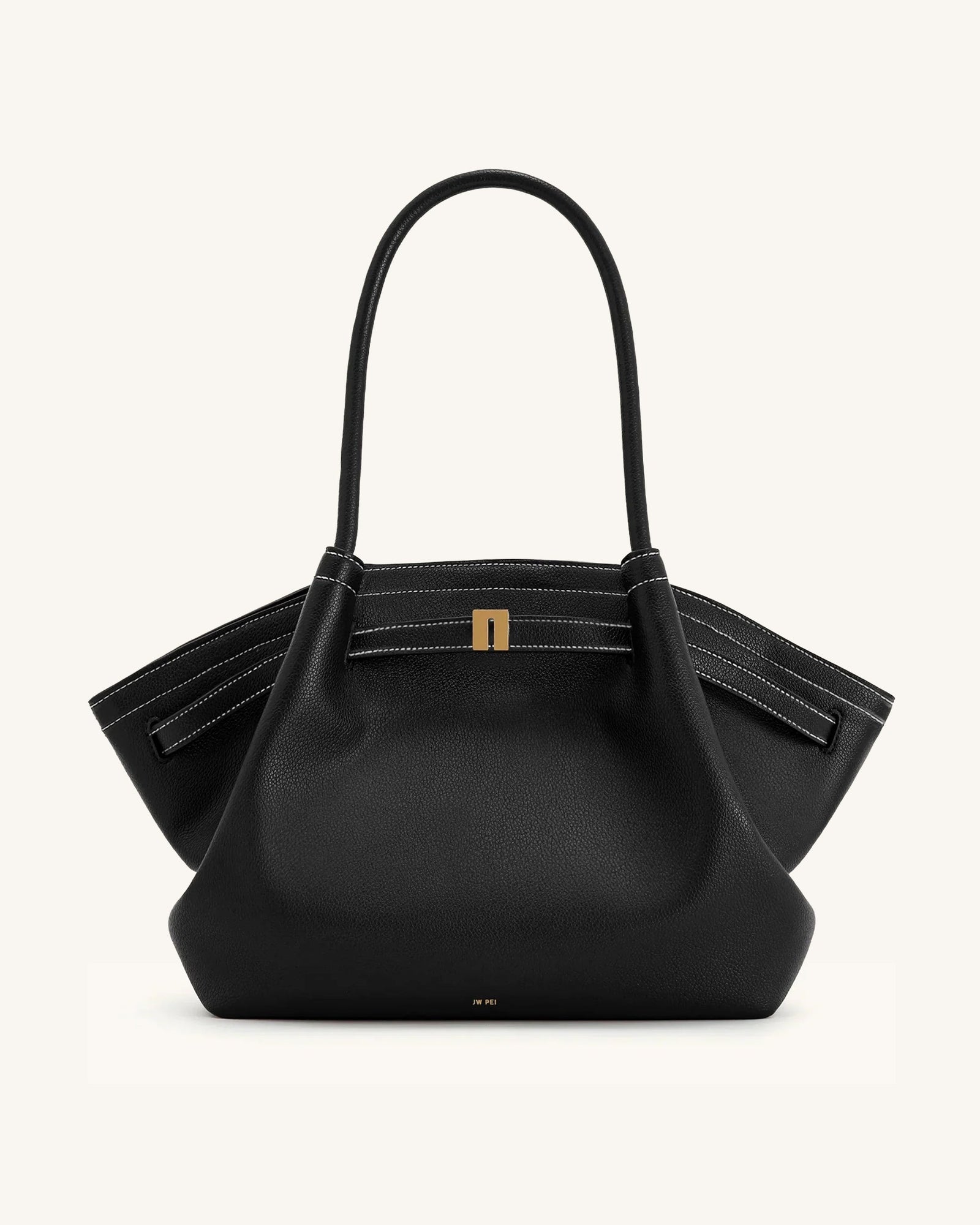 Hana Large Tote Bag - Elephant Grey Croc