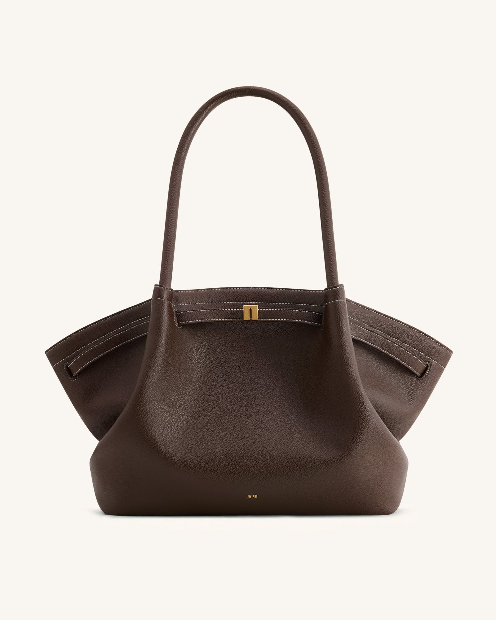 Hana Large Tote Bag - Elephant Grey Croc