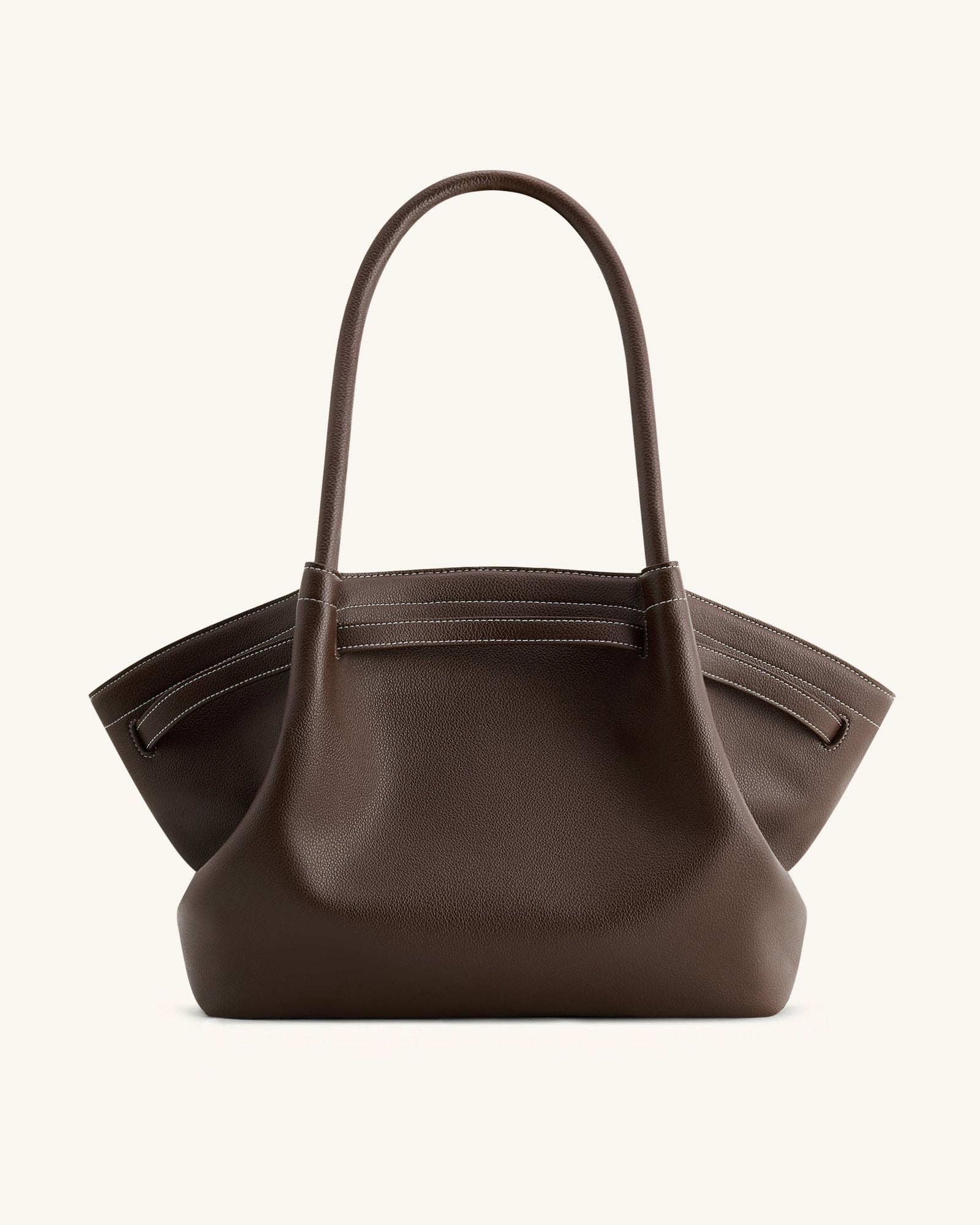 Hana Large Tote Bag - Elephant Grey Croc