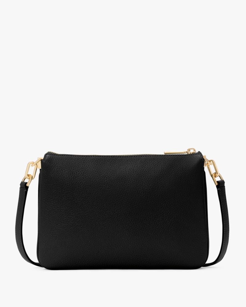 KateSpade Kayla Triple Crossbody Bag Black