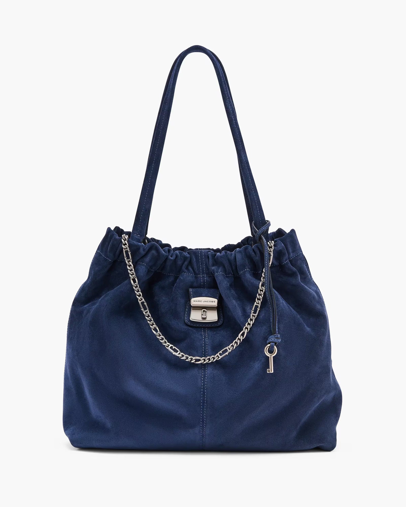 Marc Jacobs The Suede Cristina Tote Navy