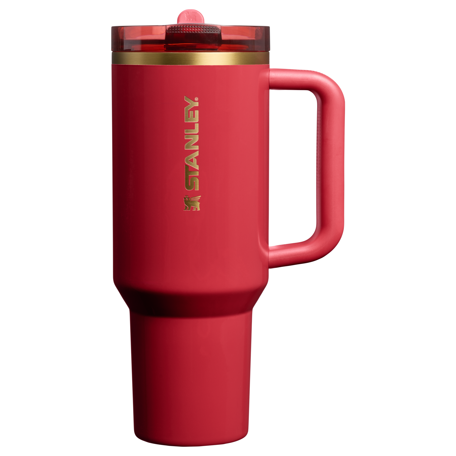 The Cheers & Cheer Quencher ProTour Flip Straw Tumbler | 40 OZ - Stanley Create Holly Berry Gloss