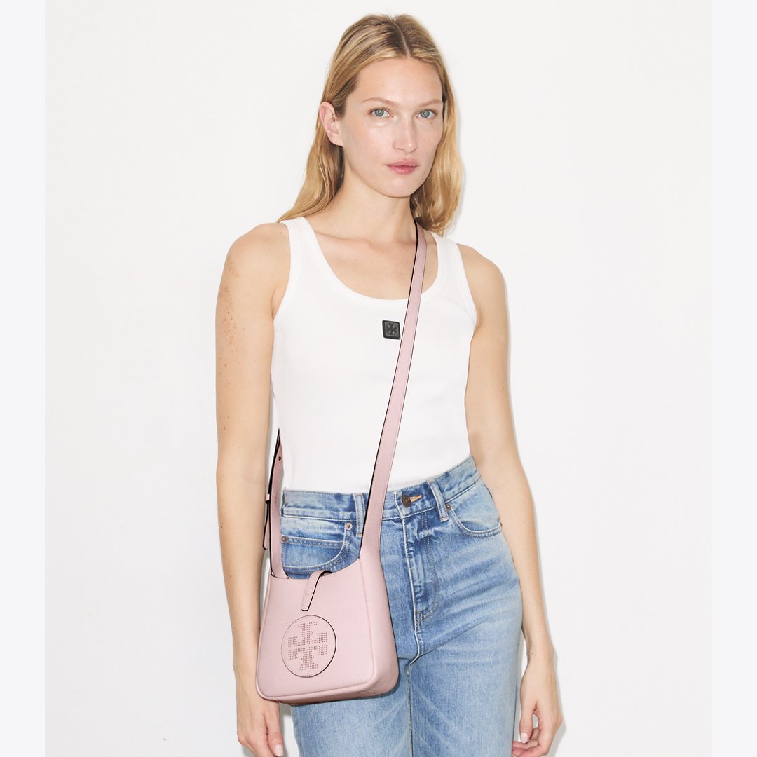 Tory Burch Miller Swing Crossbody Bag Soft Pink