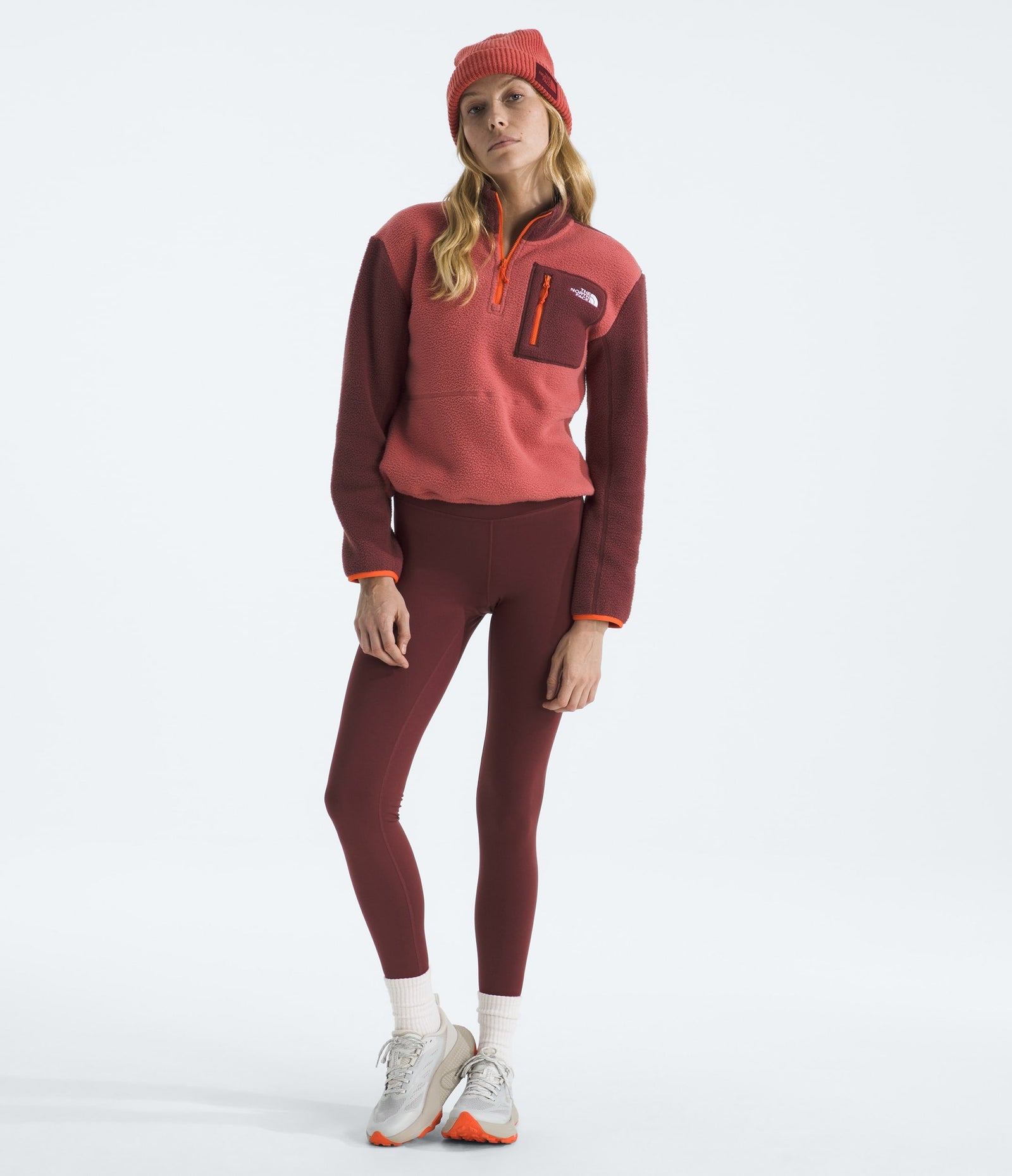 The North Face Women’s Yumiori ¼-Zip Mars Dust