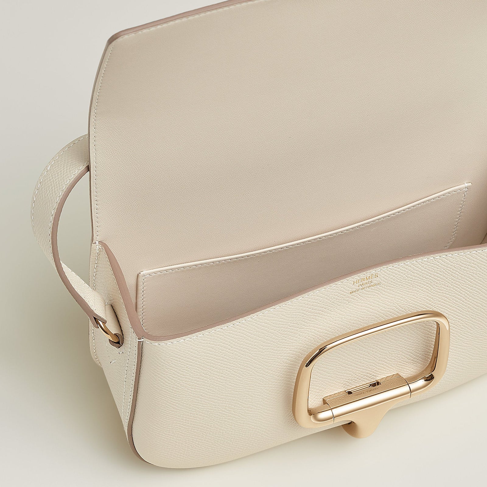 Hermes Herms Della Cavalleria Elan Bag Gold