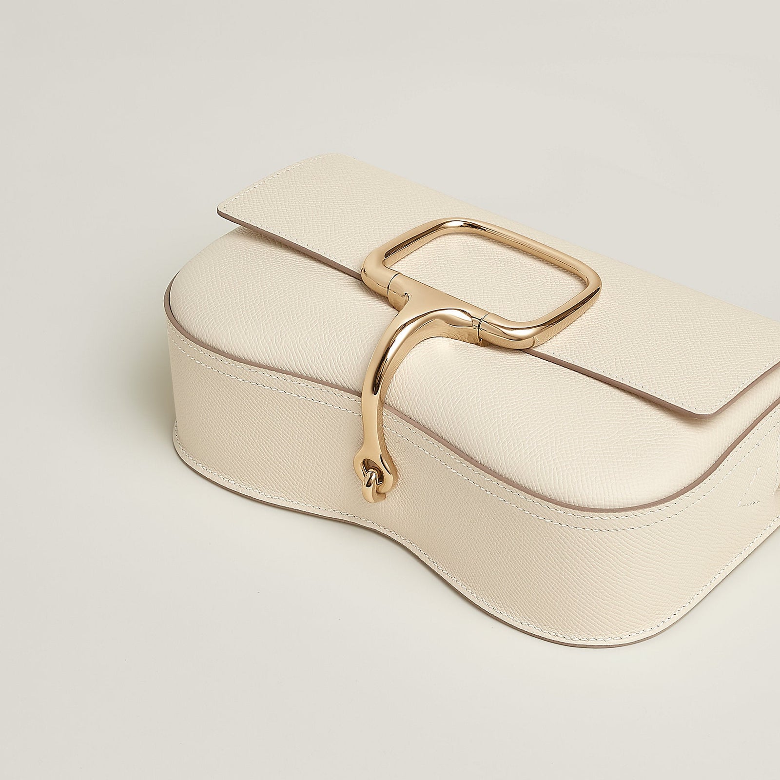 Hermes Herms Della Cavalleria Elan Bag Gold