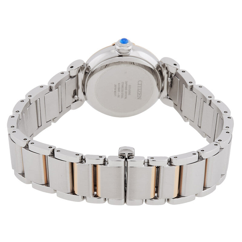 Citizen L Mae White Mother Of Pearl Dial Women's Watch