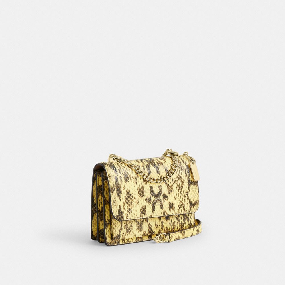 Coach Mini Klare Crossbody Bag Gold Yellow