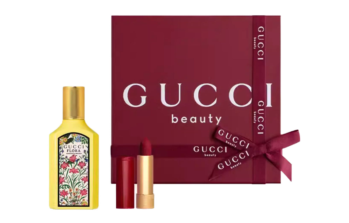 Gucci Dreamy Vanilla Mouth Red Box Perfume Sets Eau De Parfum Edp Jasmine Orchid 50Ml 3 5G 634314136