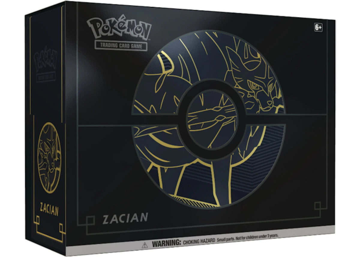 2020 Pokemon Tcg Sword & Shield Elite Trainer Box Plus Zacian