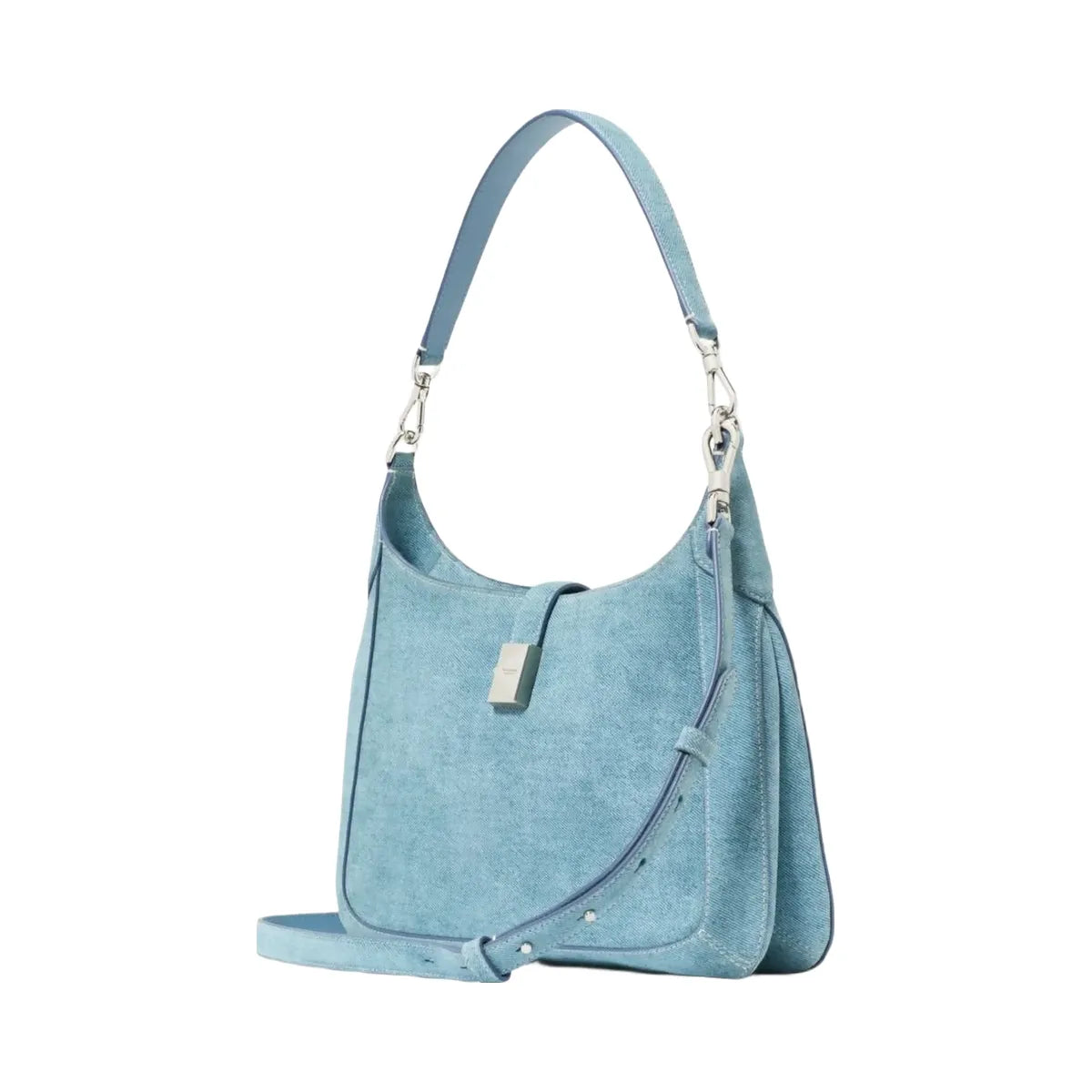 Kate Spade Deco Denim Hobo Bag Blue Multi