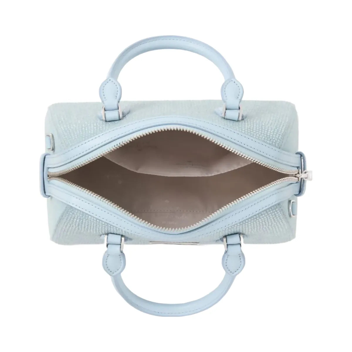 Kate Spade Madison Studded Denim Small Dolly Duffle Blue Multicolor