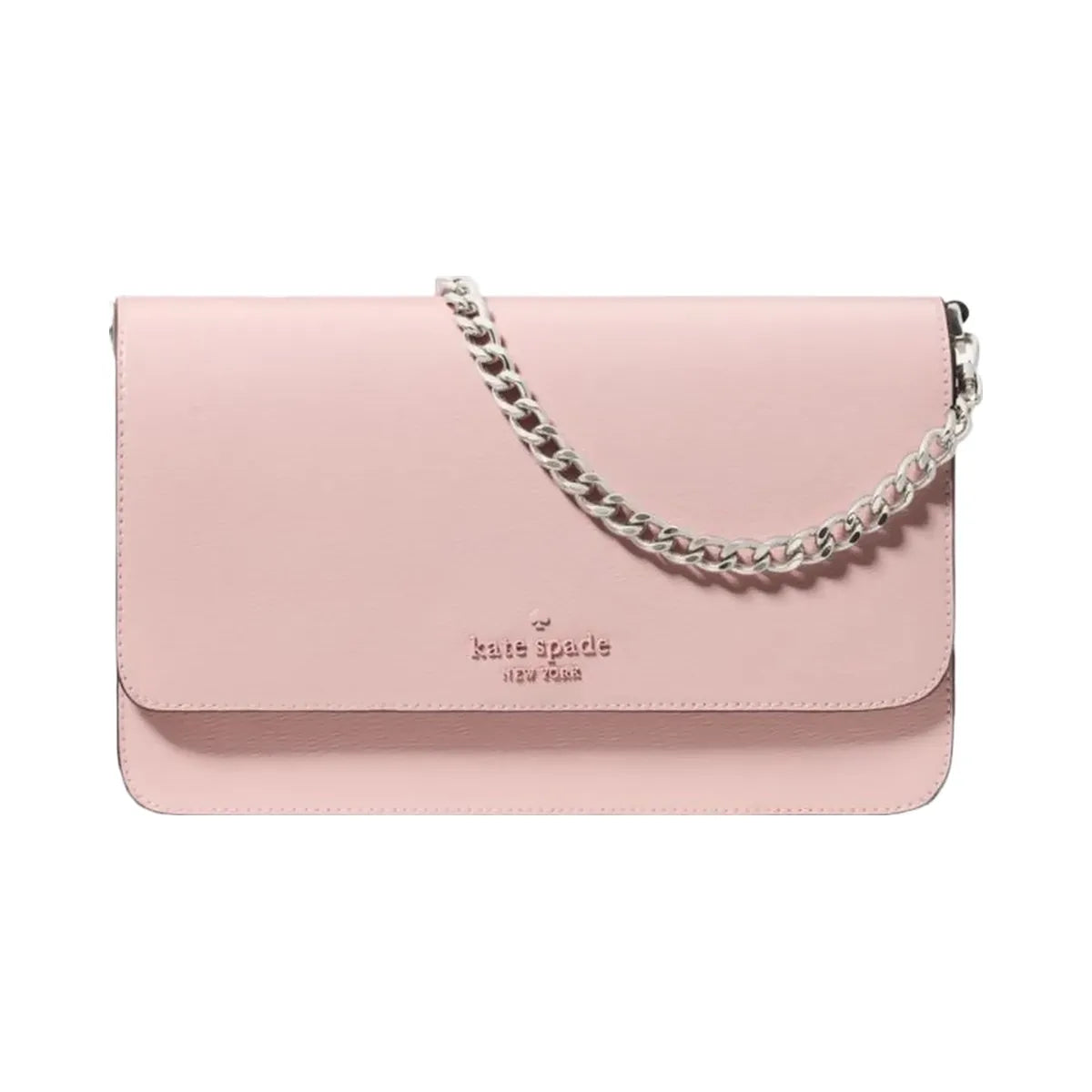 Kate Spade Madison Textured Patent Leather Willow Medium Convertible Crossbody Tutu Pink