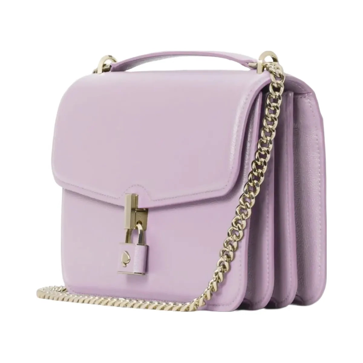 Kate Spade Locket Large Flap Shoulder Bag Violet Mist