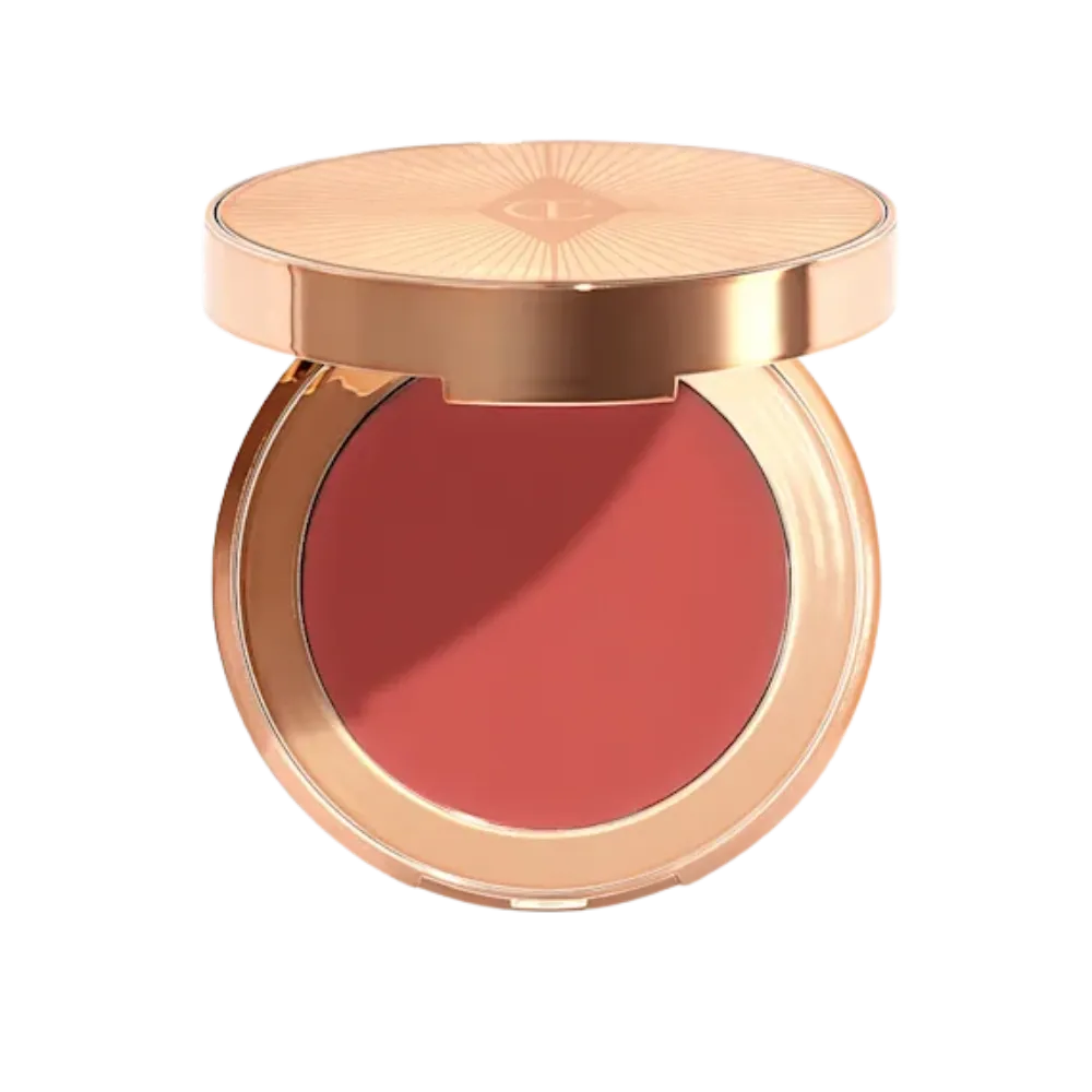 Charlotte Tilbury Beautiful Skin Island Glow Lip & Cheek Beach Peach Glow