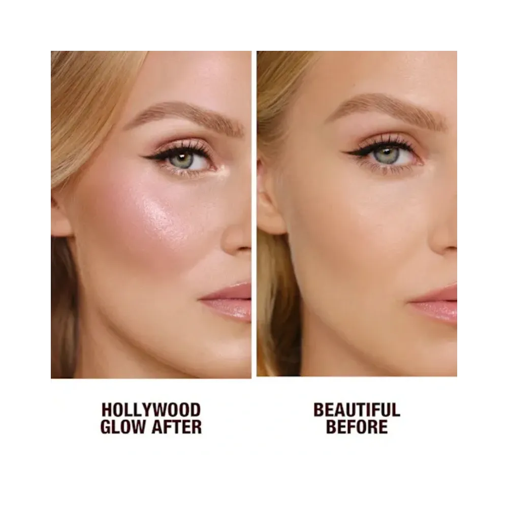 Charlotte Tilbury Hollywood Glow Glide Face Architect Highlighter Pillow Talk Glow