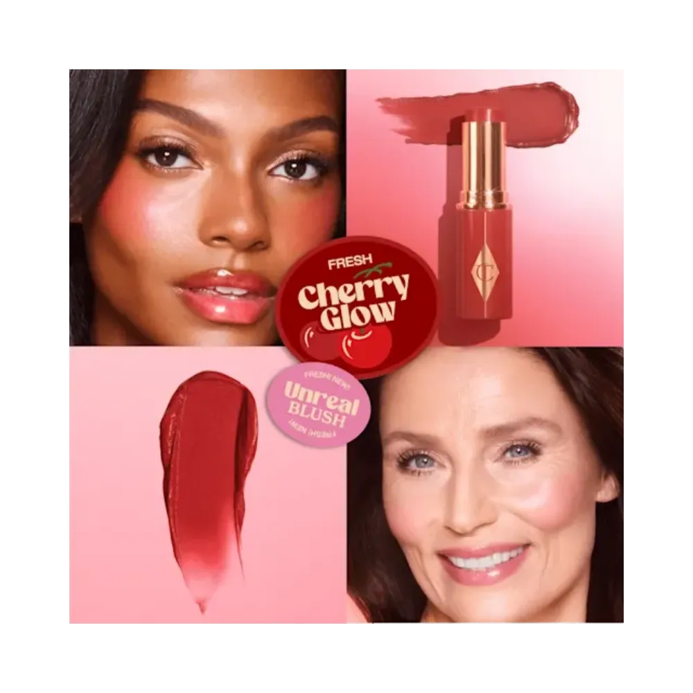 Charlotte Tilbury Unreal Blush Healthy Glow Stick Cherry Glow