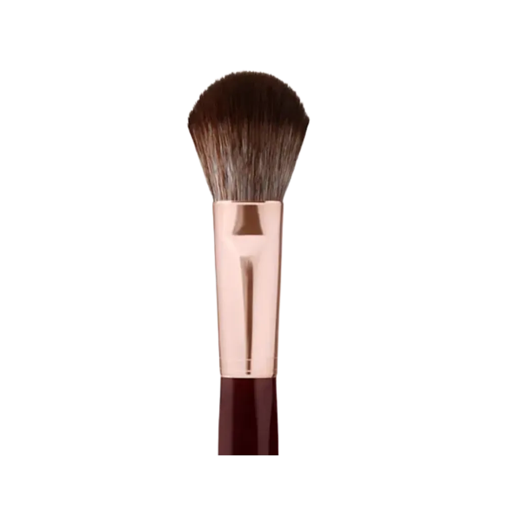 Charlotte Tilbury Bronzer & Blusher Brush Rose Gold & Night Crimson