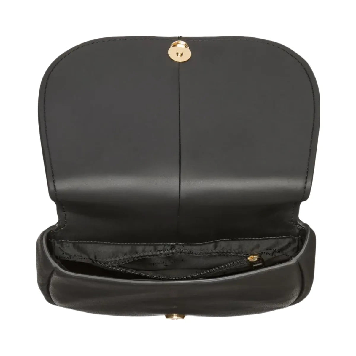 Kate Spade Kayla Pebbled Leather Saddle Bag Black