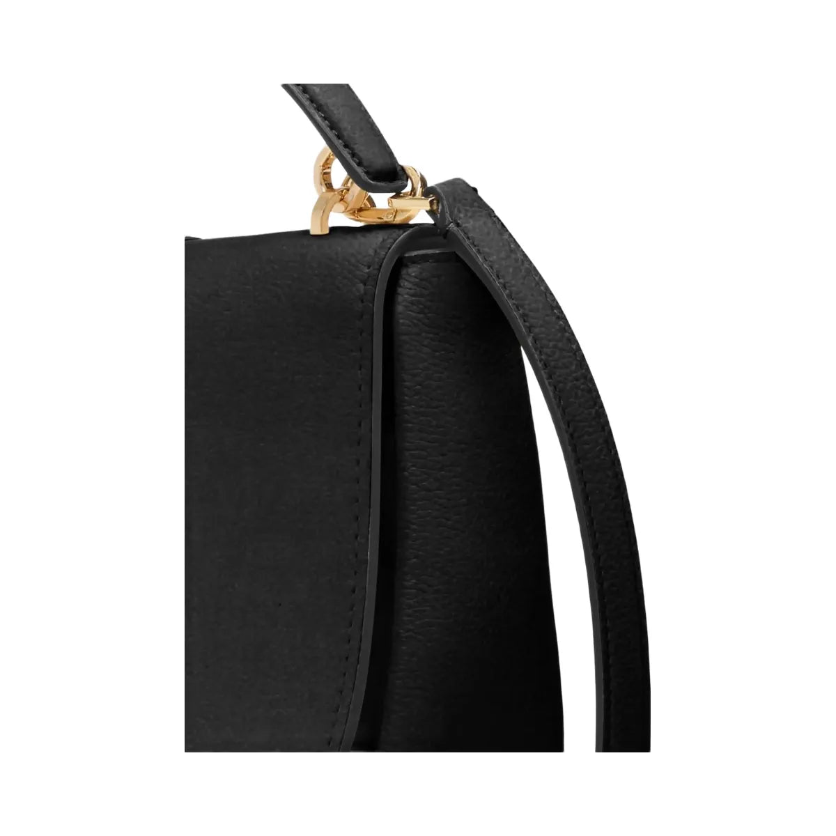 Kate Spade Kayla Pebbled Leather Saddle Bag Black