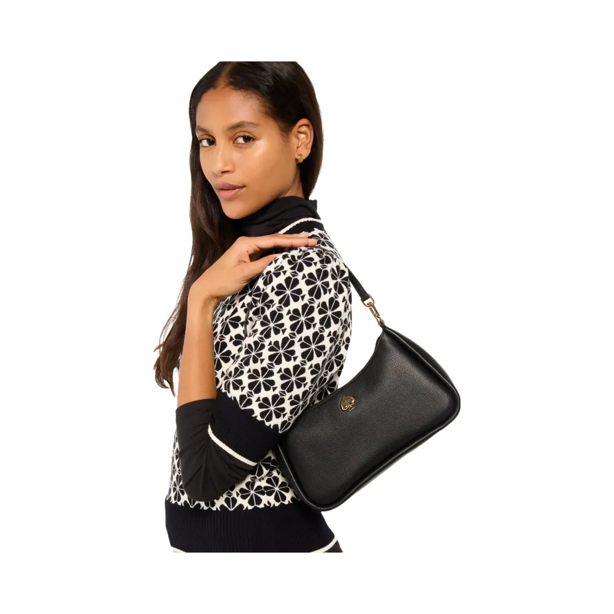 Kate Spade Kayla Small Convertible Shoulder Bag Black