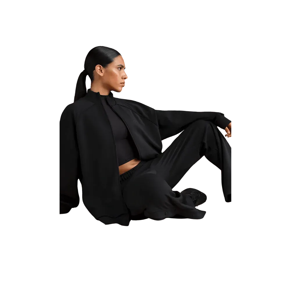 Nike X Skims Women's Oversized Full-Zip Track Jacket Obsidian