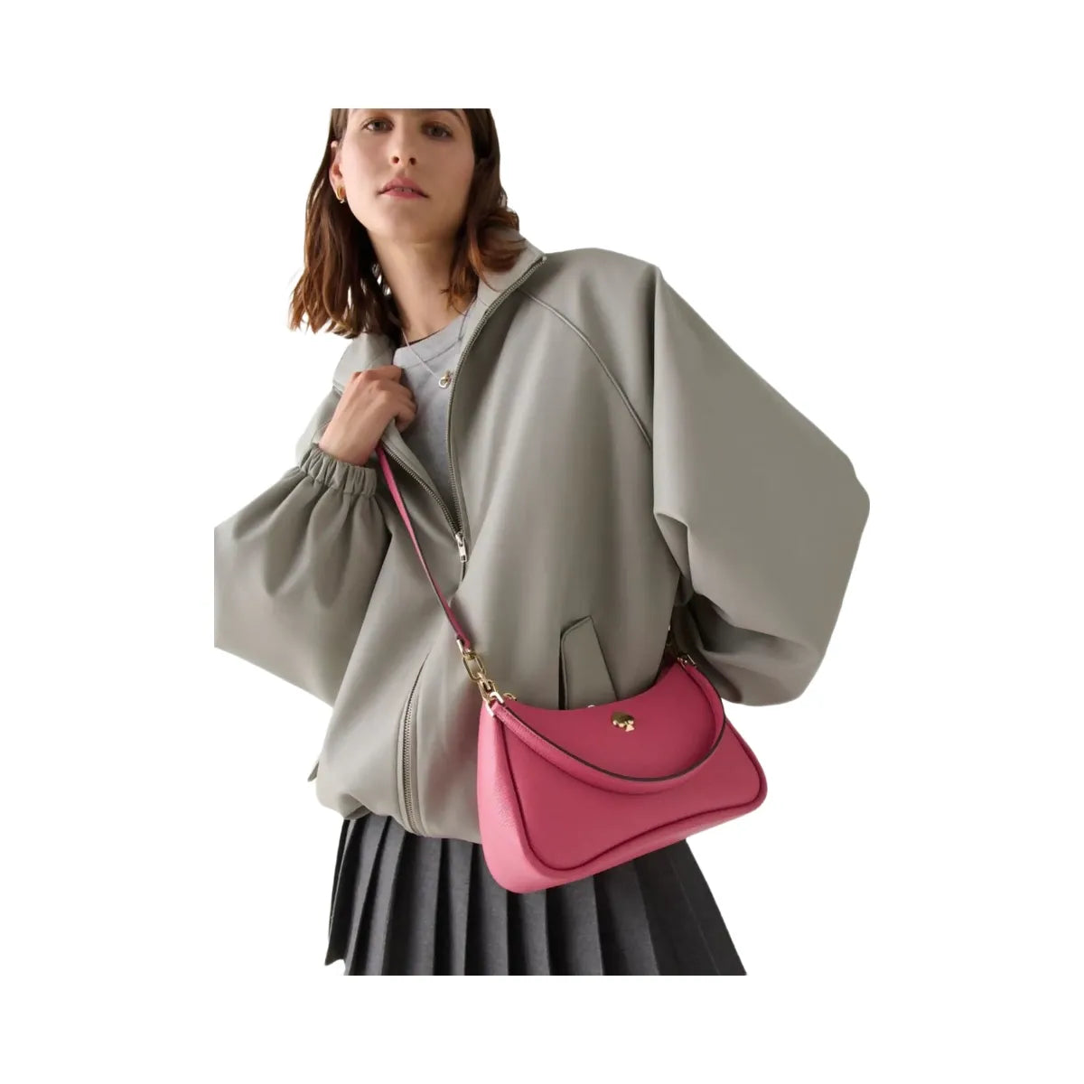 Kate Spade Kayla Small Convertible Shoulder Bag Rose Oil