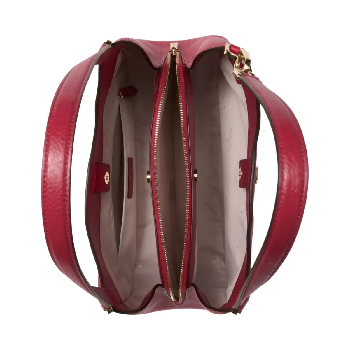 Kate Spade Kayla Large Triple Compartment Shoulder Bag Perfect Cherry