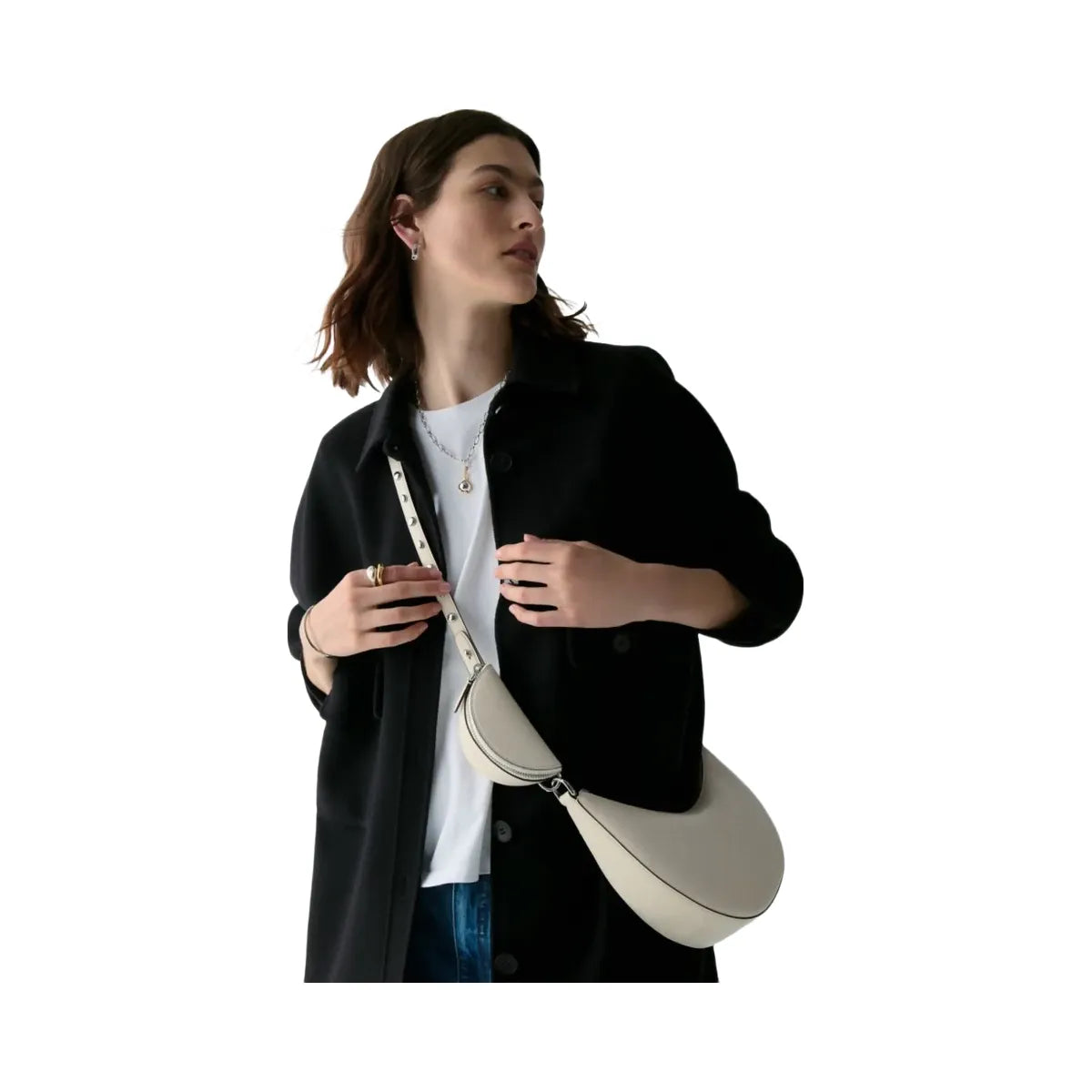 Kate Spade Duo Crossbody Bag Cashew Milk