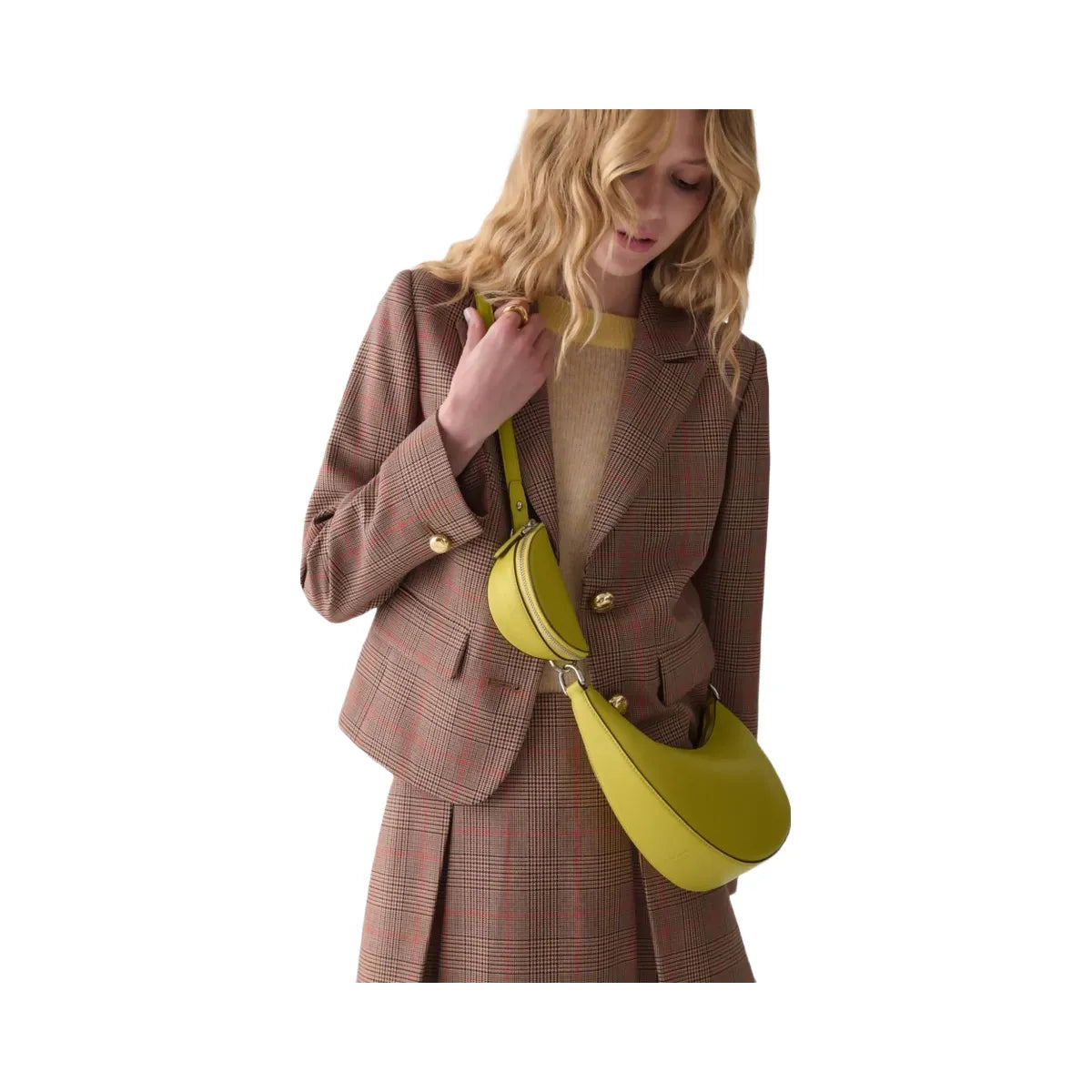 Kate Spade Duo Crossbody Bag Lime Slice