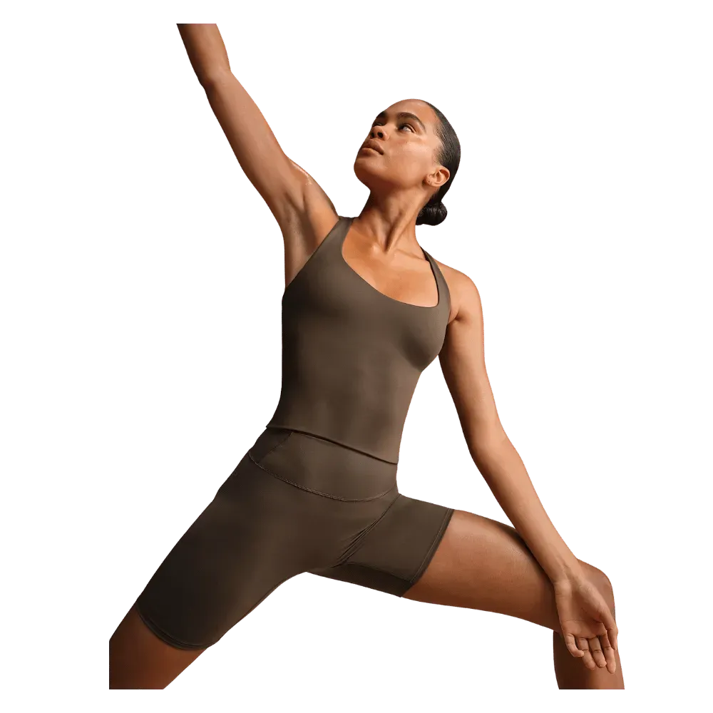 Nike X Skims Matte Women's Racerback Tank Top Dark Sepia
