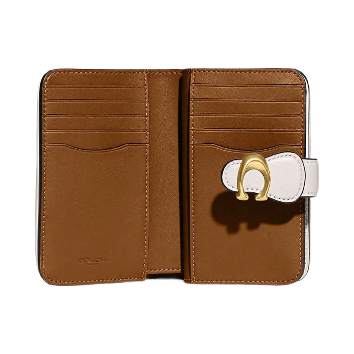 Coach Tabby Medium Wallet Brass-Chalk