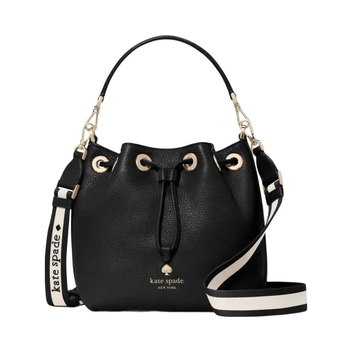 Kate Spade Emma Small Bucket Bag Black