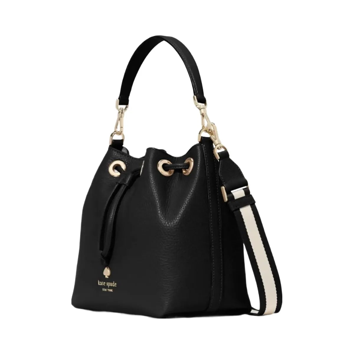 Kate Spade Emma Small Bucket Bag Black