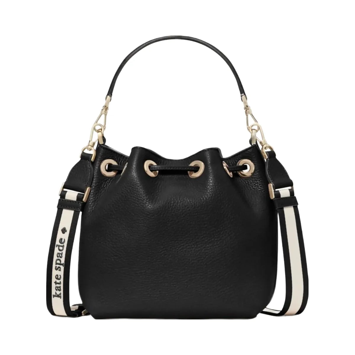Kate Spade Emma Small Bucket Bag Black