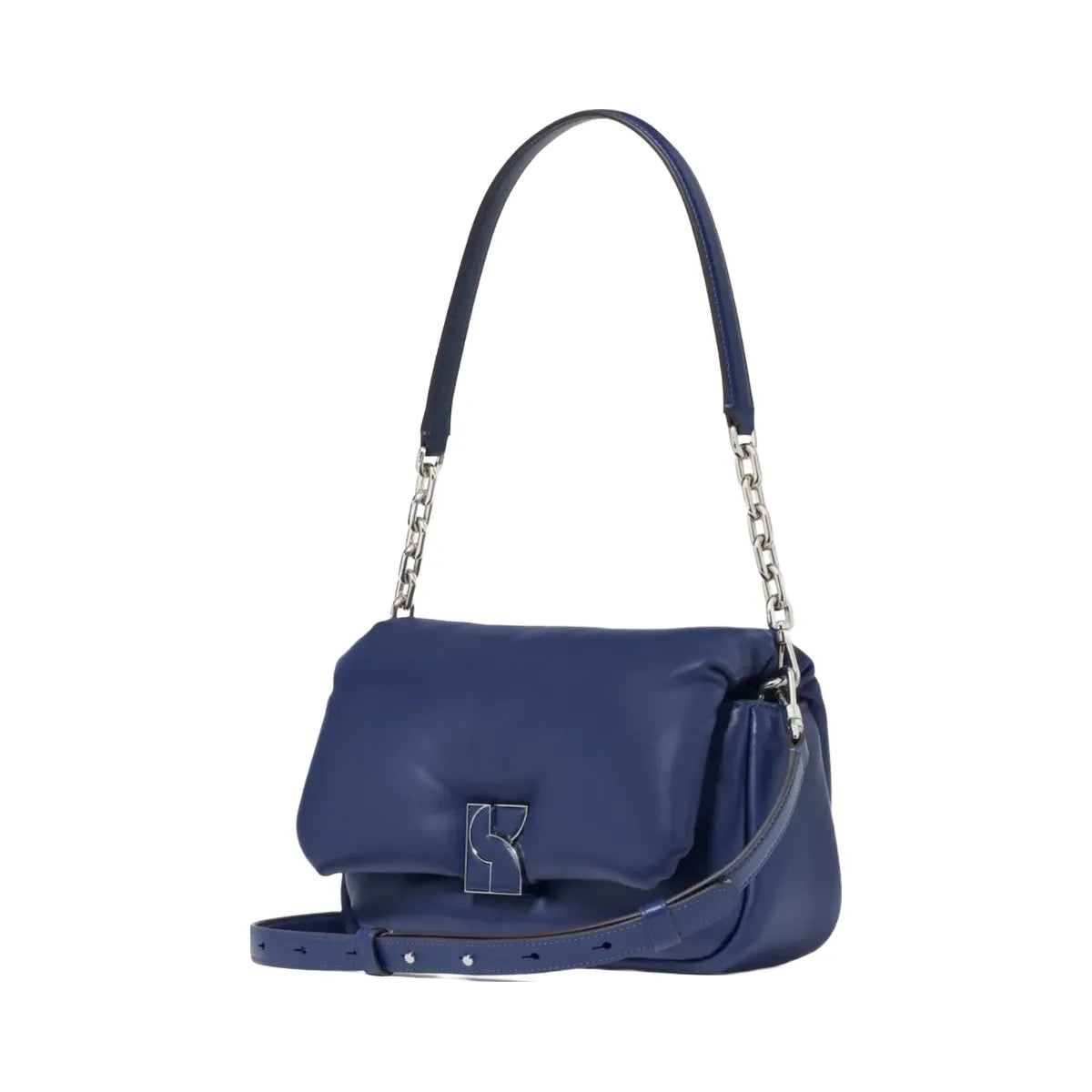 Kate Spade Dakota Puffy Leather Crossbody Deep Lake
